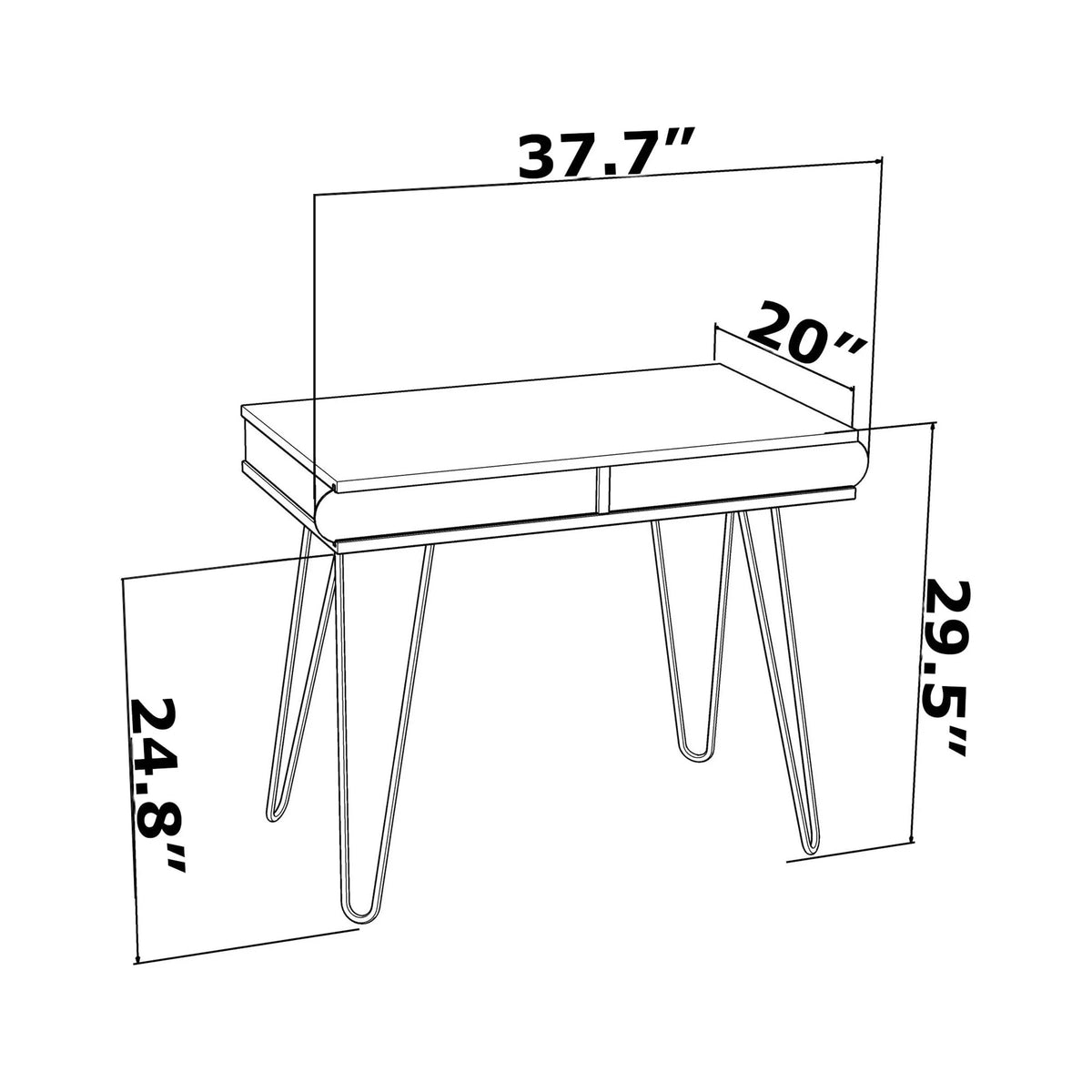 Contemporary Desk B792332