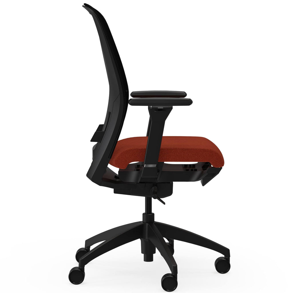 Orange Mesh Back Task Chair G48349