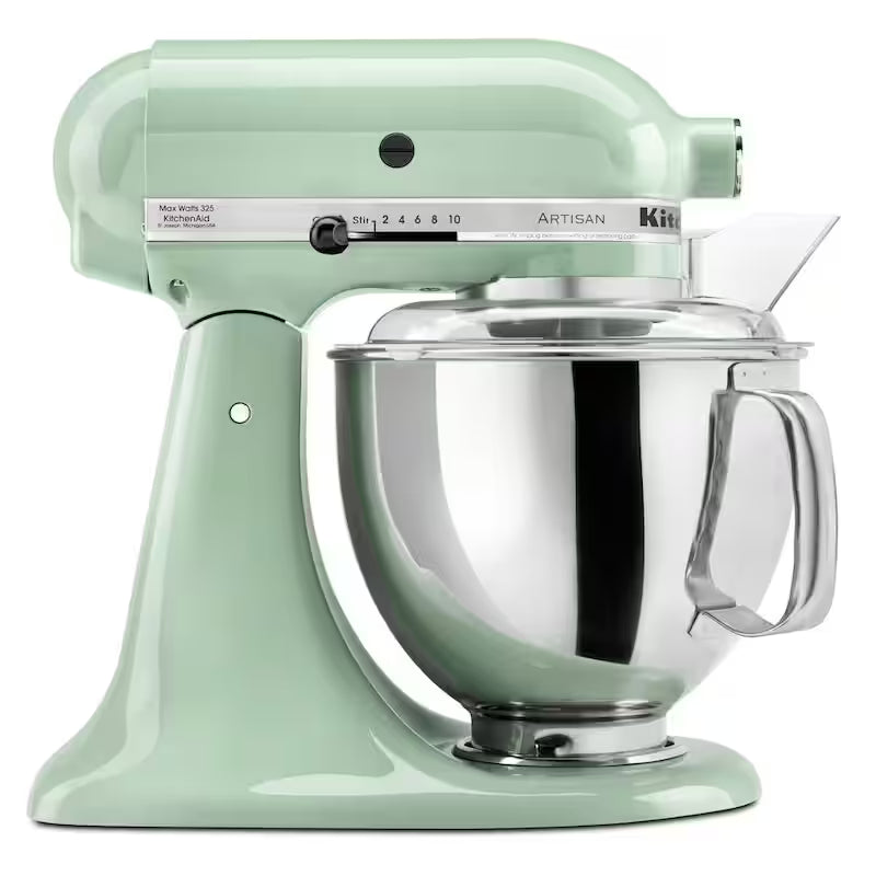 5 Qt. 10-Speed Pistachio Green Stand Mixer with Attachments L982
