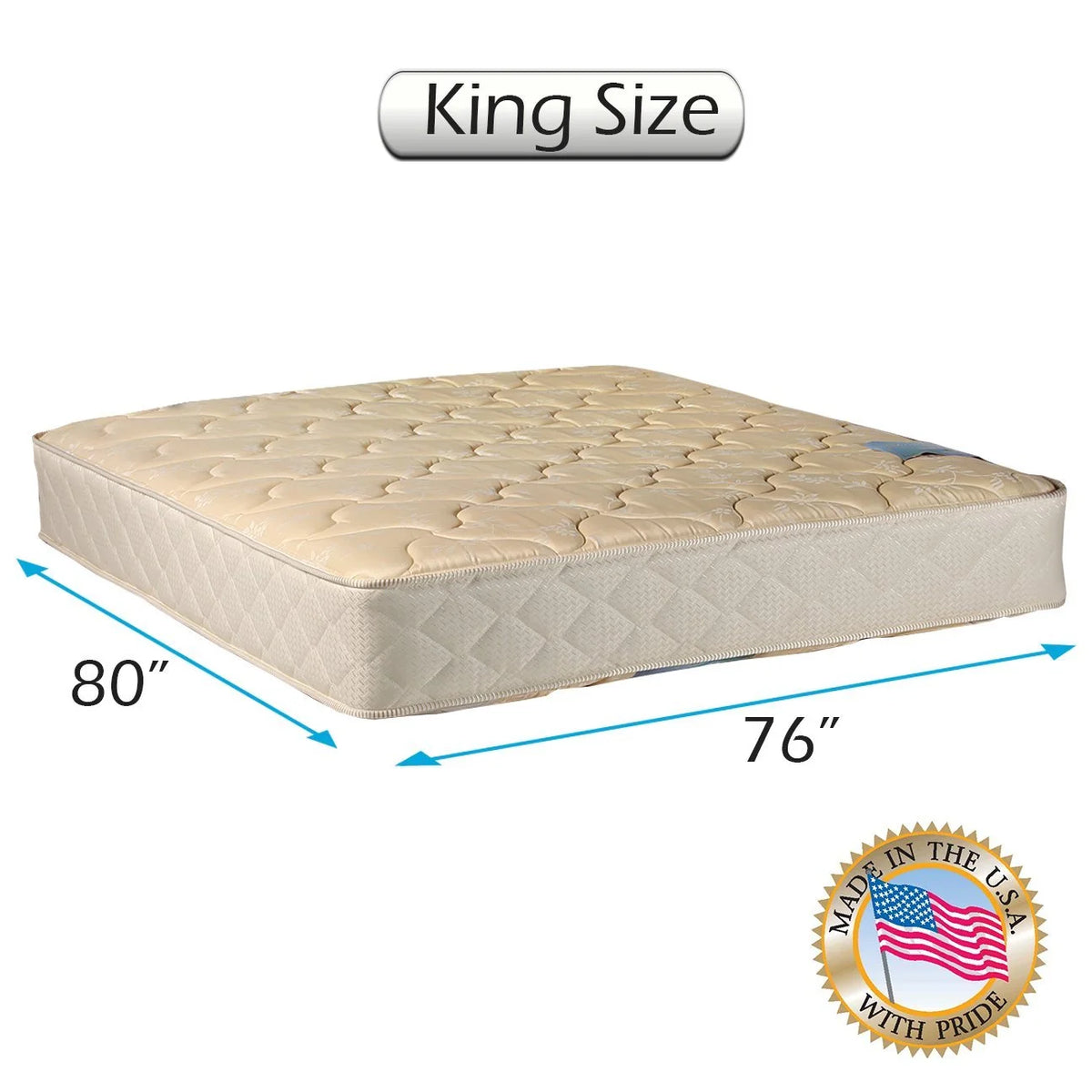 King Innerspring Mattress with Mattress Protector J73184
