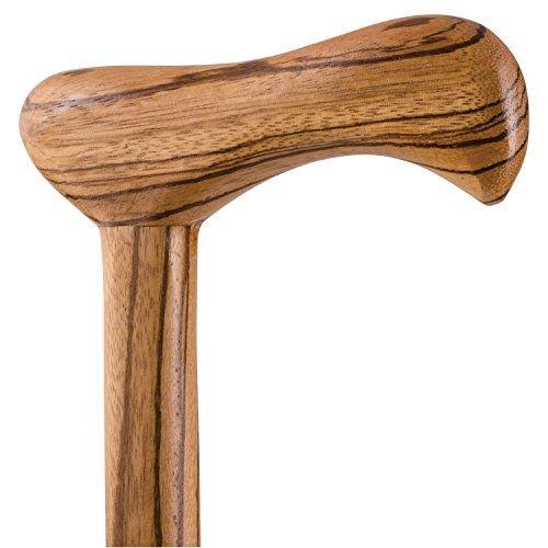 40x22 Twisted Zebrawood Walking Cane X972