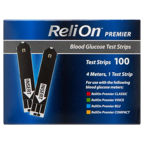 Blood Glucose Test Strips, 100 Count G992686