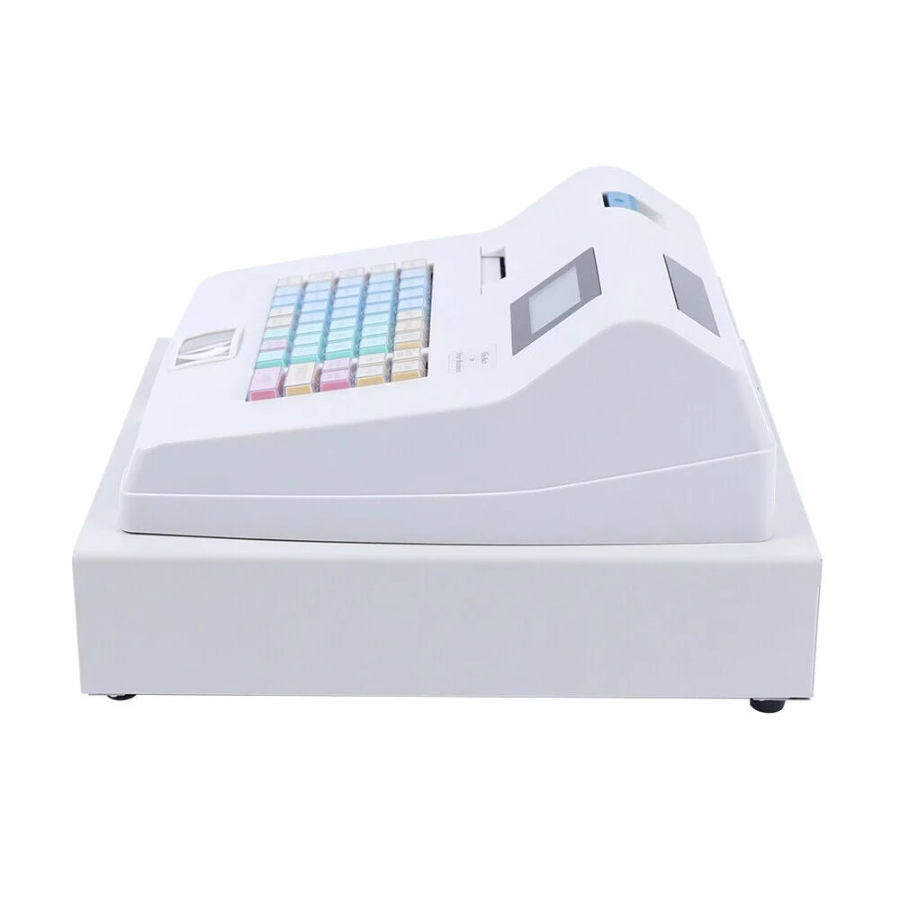 Commercial Electronic Cash Register 48 Keys POS System with Drawer H69296