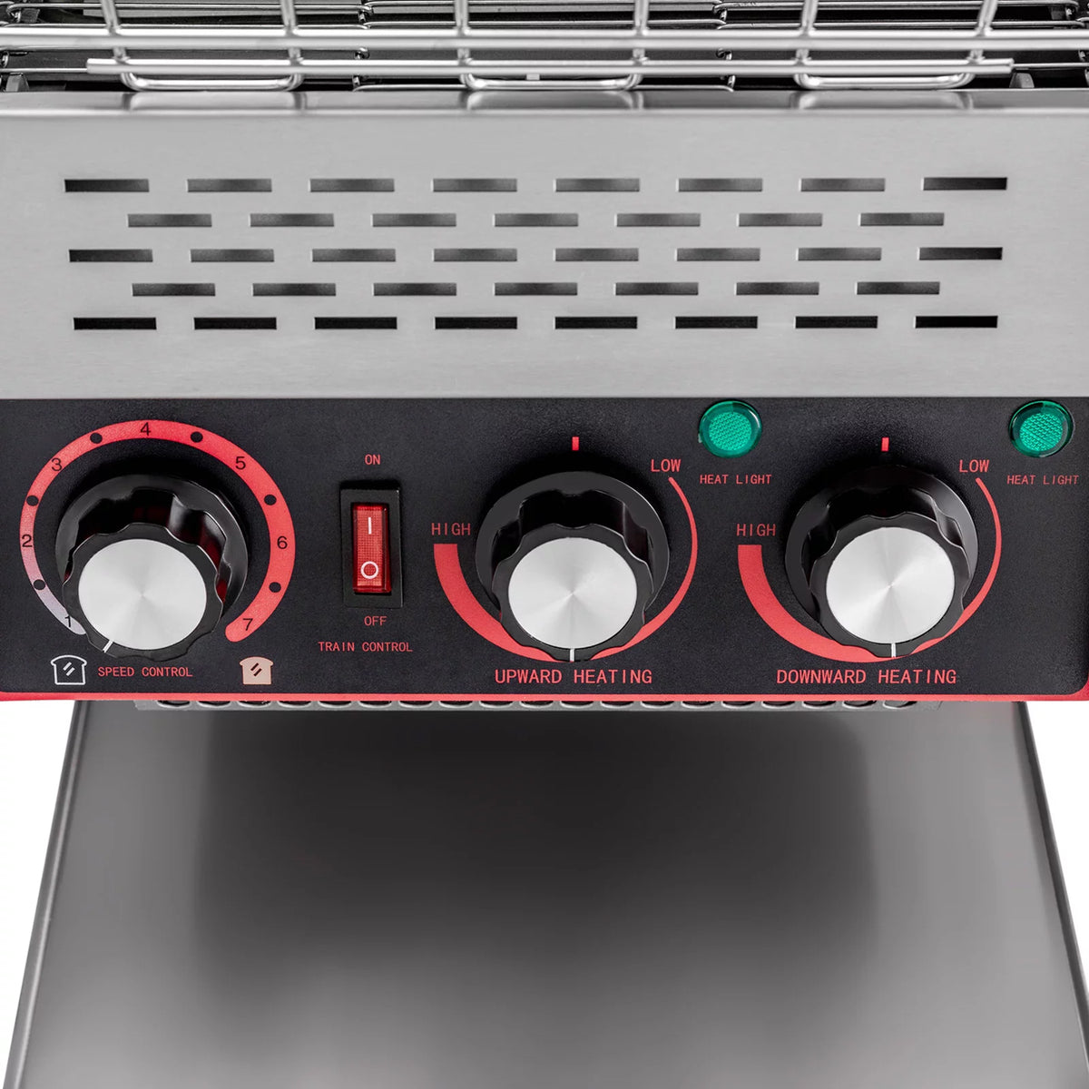 Commercial Conveyor Toaster, Stainless Steel with 2 Heating Modes S7933