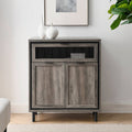 Grey Wash 2-Door Accent Cabinet G177984