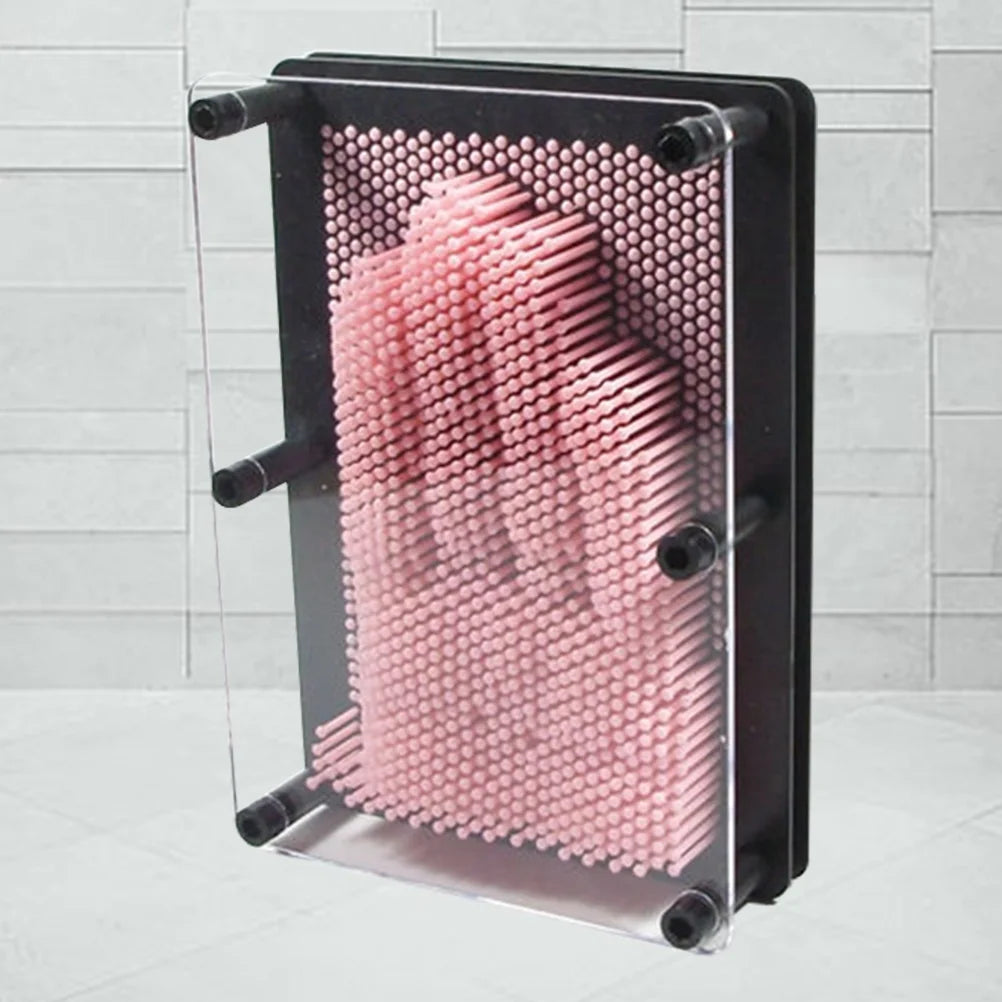 Pink 3-Dimensional Pin Art Board Small Size E59810
