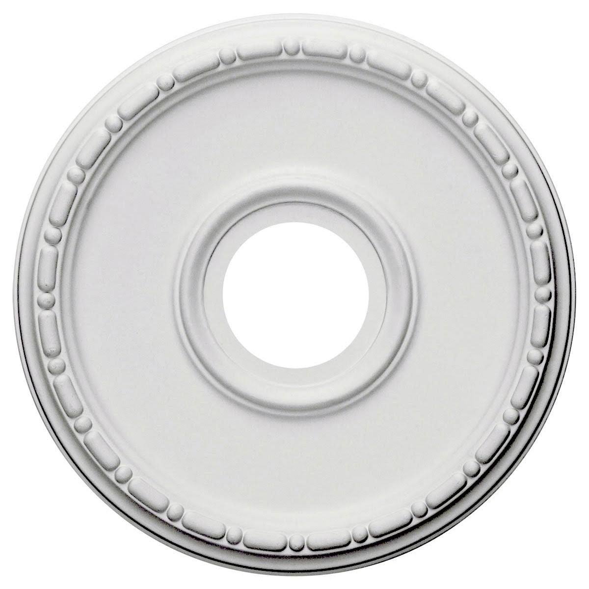 Hand-Painted Brushed Mahogany Ceiling Medallion F449540