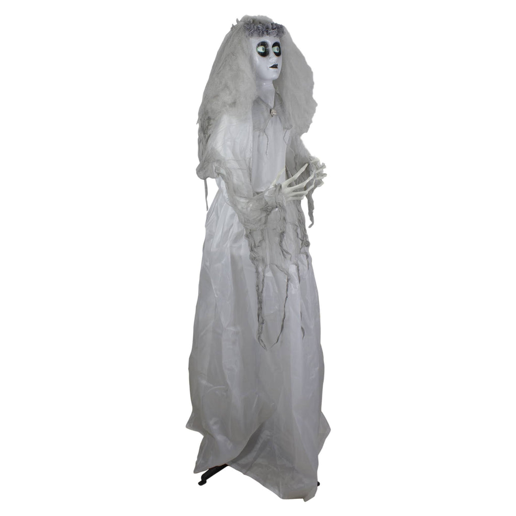 Lighted Animated Ghost Bride Halloween Decoration P7395