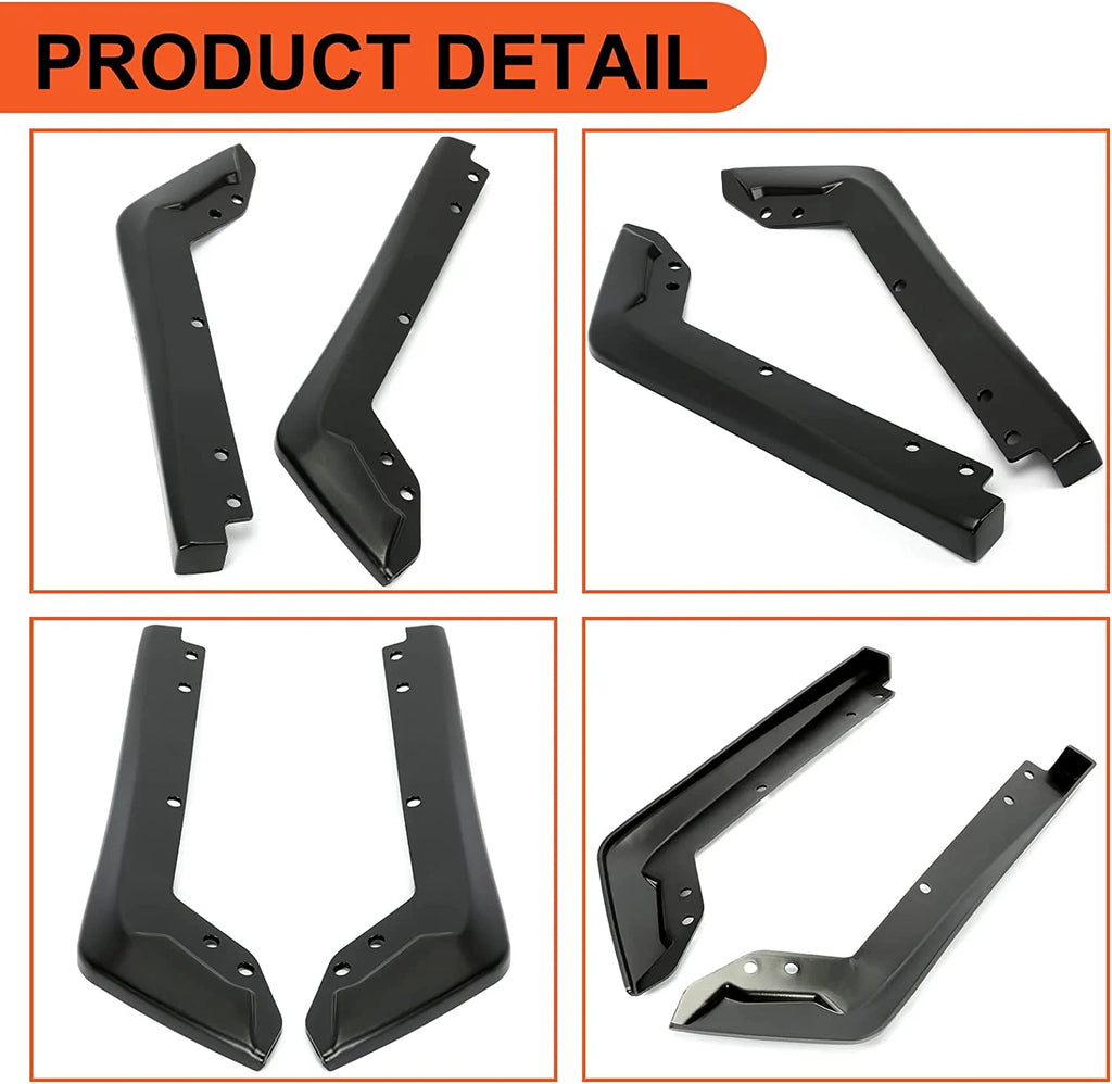 2Pcs Rear Bumper Lip Spoiler Valance Cover J59378