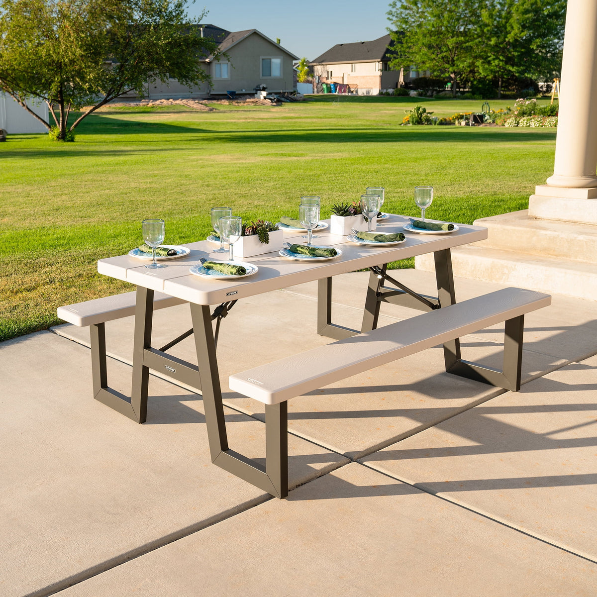 6-Foot HDPE Folding Picnic Table H42893