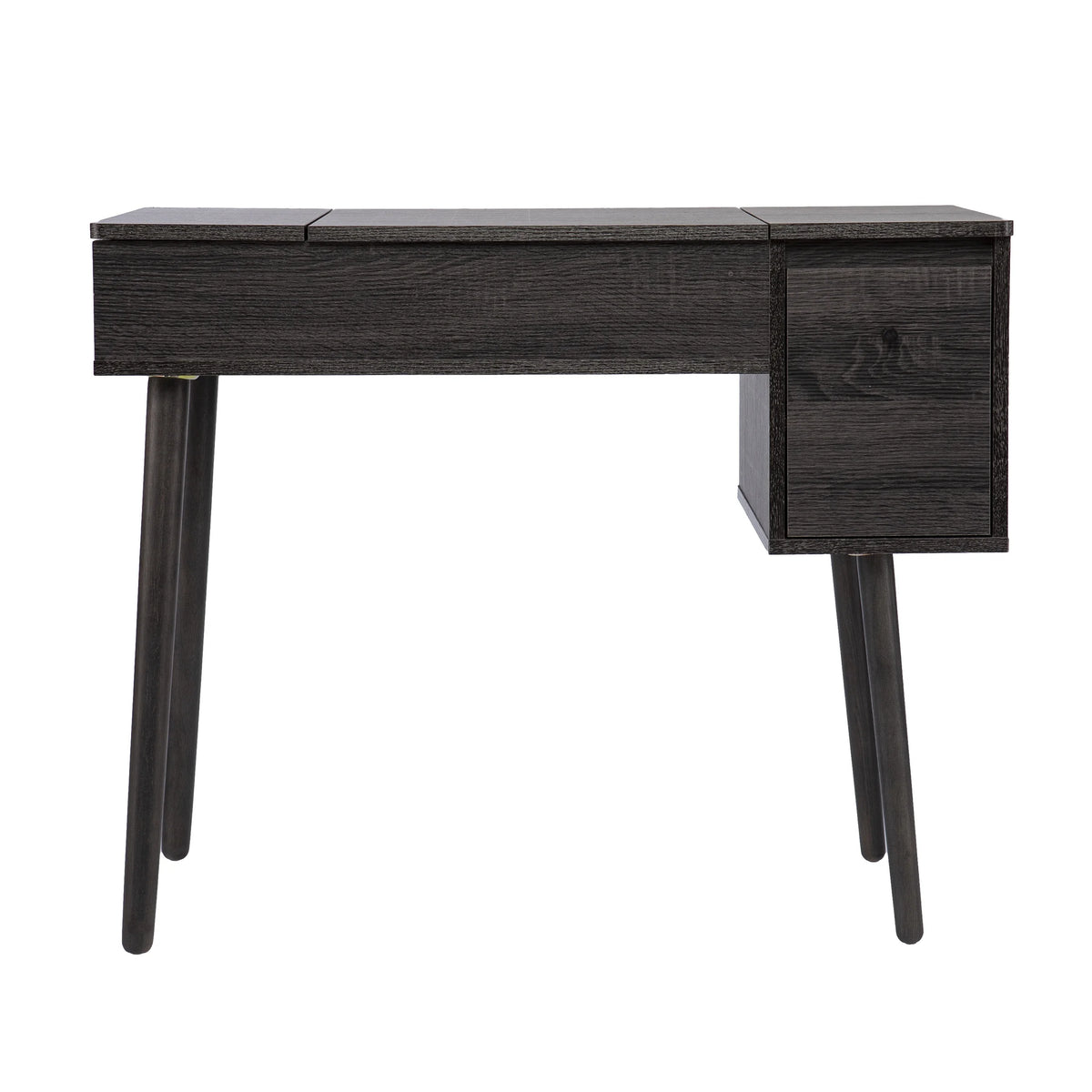 Storage Vanity with Mirror Freestanding Vanity Desk W809