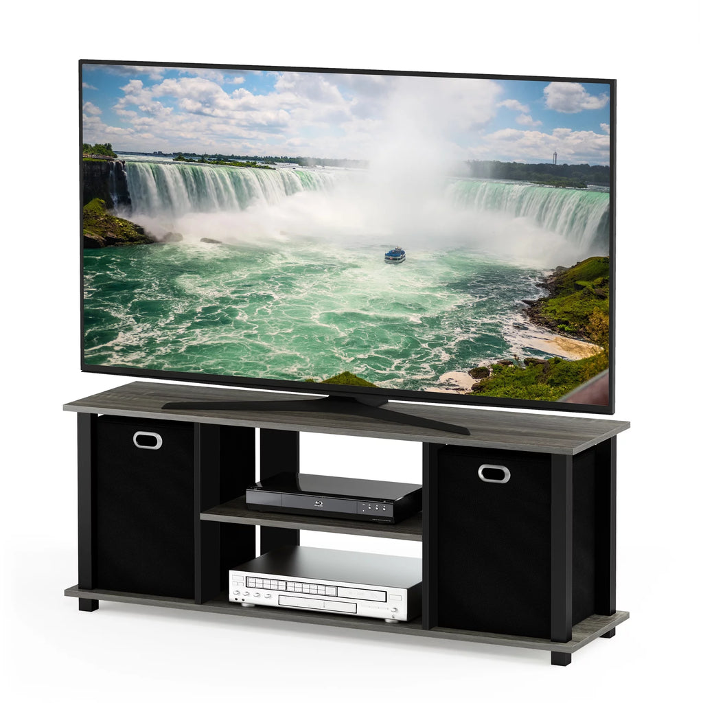 Entertainment Center with Storage Bins O527