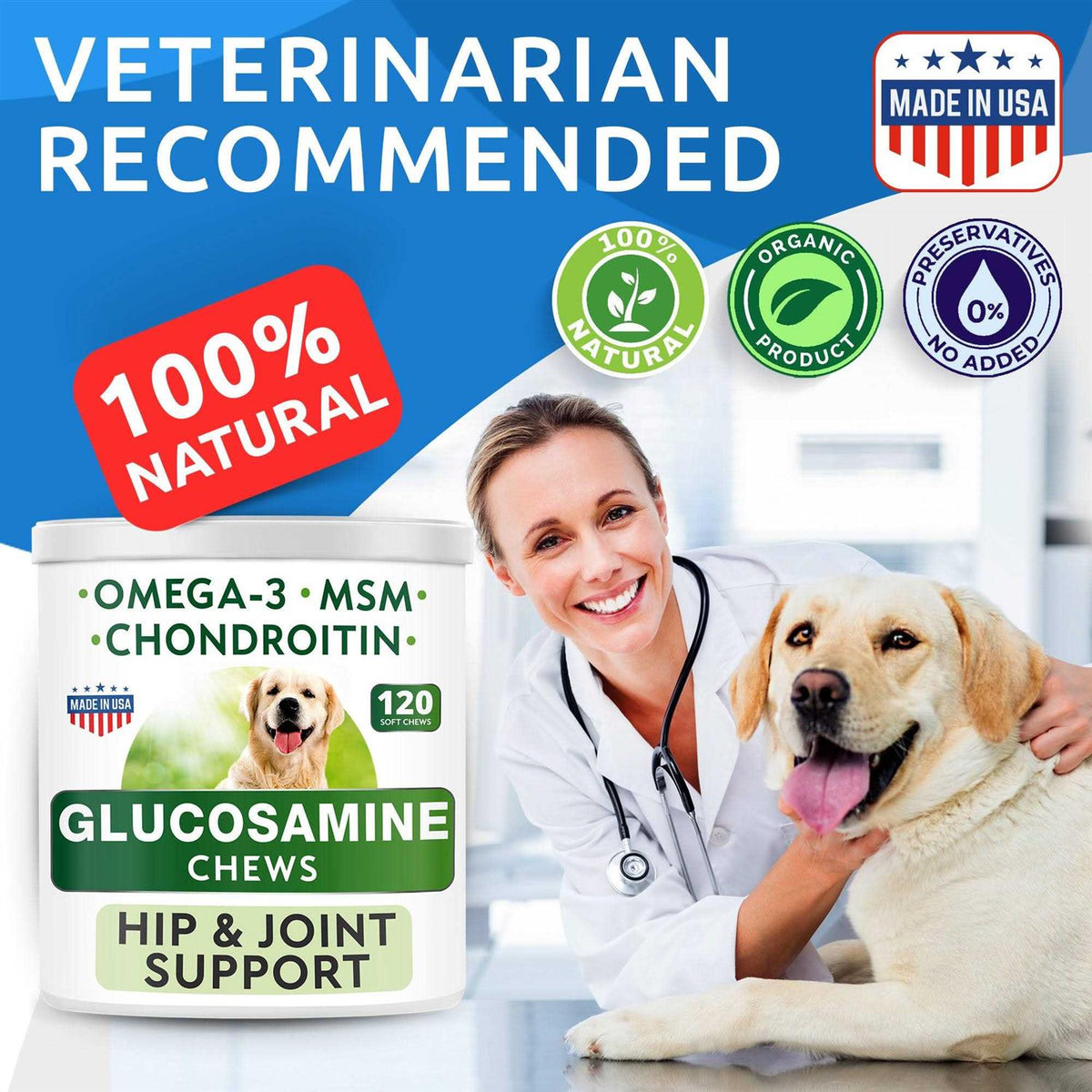 Glucosamine Chews for Dog C1440