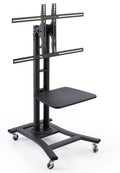 Mobile TV Stand for 37 to 70 inch Flat Screen Monitor Black Y808684