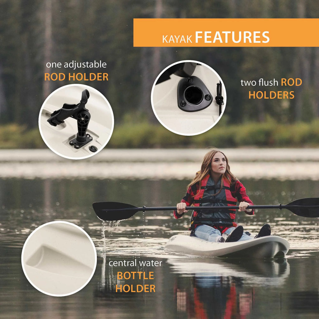 8 Ft. 5 In. Sit-on-top Kayak with Paddle Y854486