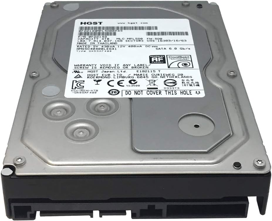 4TB 64MB Cache SATA 6.0Gb/s 3.5in Internal Hard Drive K479