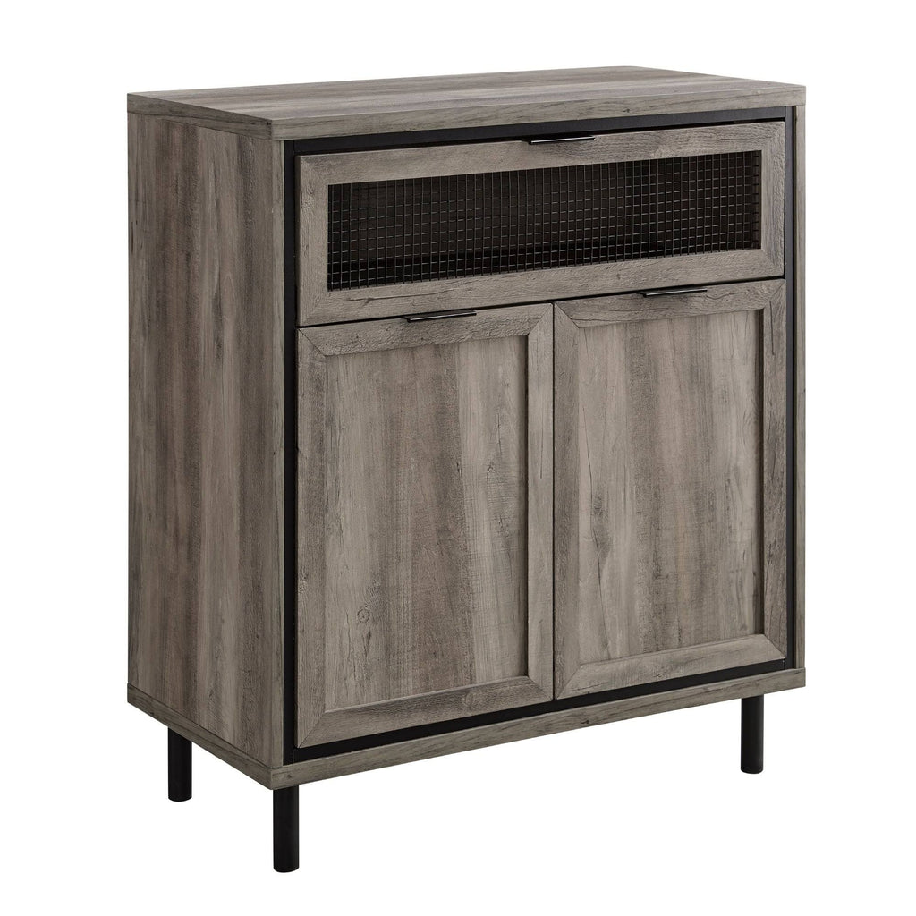 Grey Wash 2-Door Accent Cabinet G177984