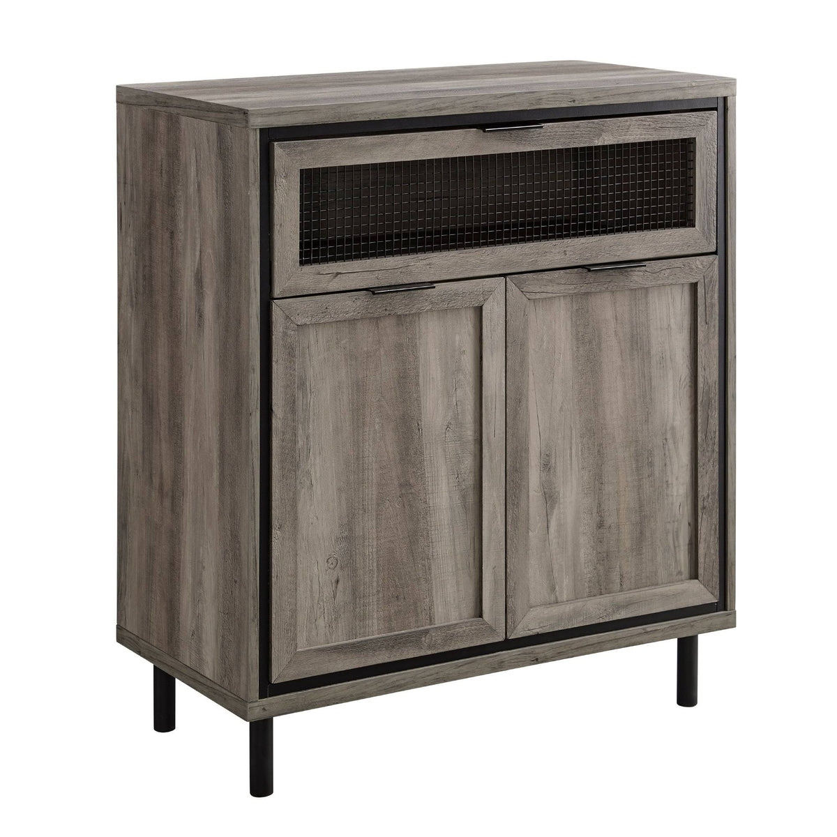 Grey Wash 2-Door Accent Cabinet G177984