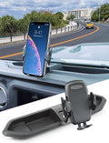 Black Metal Phone Holder for Jeep Wrangler JL & Gladiator JT W32654