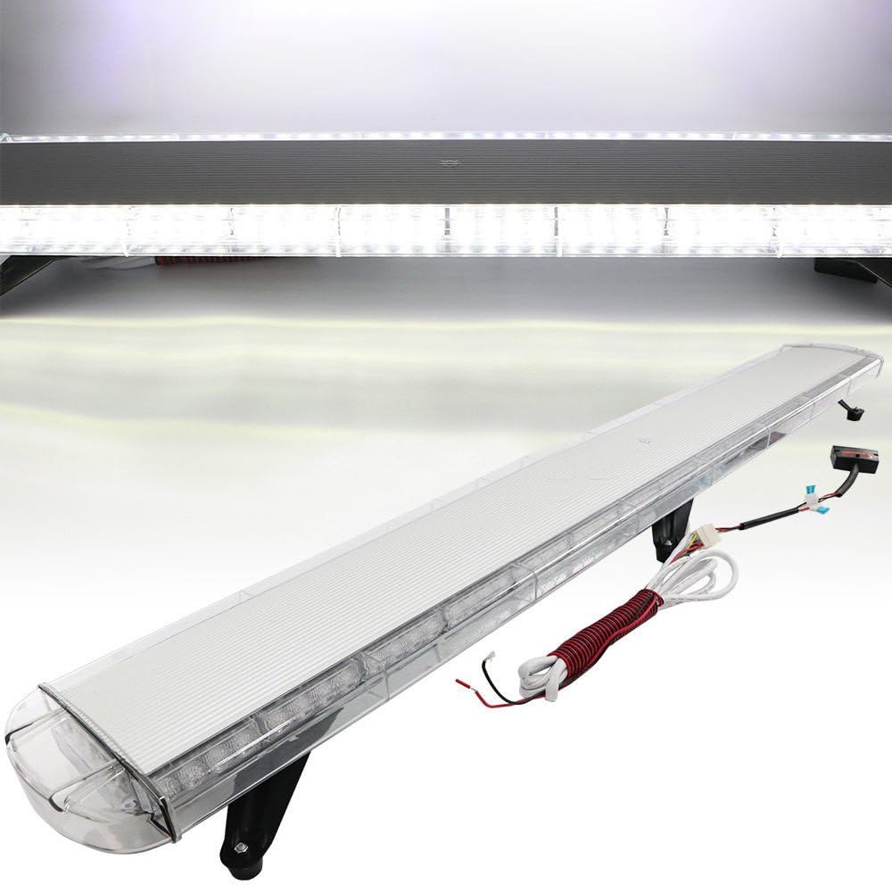 Amber LED Strobe Warning Light Bar D14360