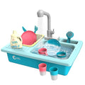 Pretend Play Kitchen Sink Toys with Cooking Stove Pot and Pan Z16239